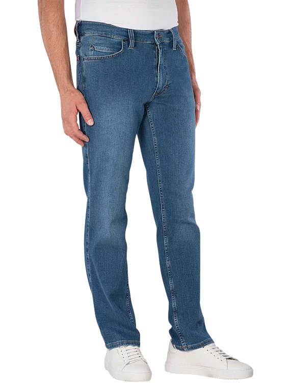 Męskie Spodnie Jeansowe Mustang Style Tramper Straight Denim Blue 1016437 5000 700