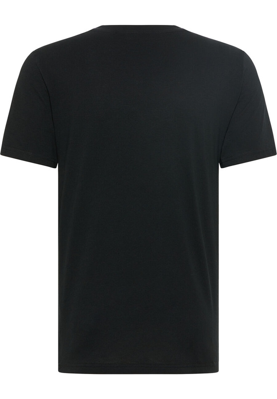 MUSTANG ALEX C PRINT MĘSKI T-SHIRT KOSZULKA LOGO NADRUK BLACK 1013803 4142