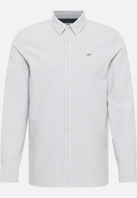 Męska Koszula Mustang Style Edinburg Green Stripe 1016953 12800