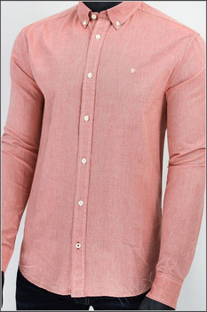 WRANGLER BUTTON DOWN SHIRT AURORA RED      $    