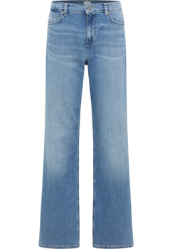 Damskie Spodnie jeansowe Mustang Style Madison Wide Denim Blue 1016554 5000 412