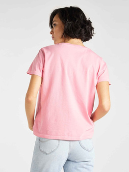 DAMSKI T-SHIRT LEE GARMENT DYED RELAXED FIT LA PINK L40RETNL 112108702