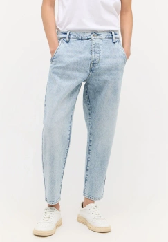 Męskie Spodnie Jeansowe Mustang Style Toledo Loose Denim Blue 1015137 5000 212