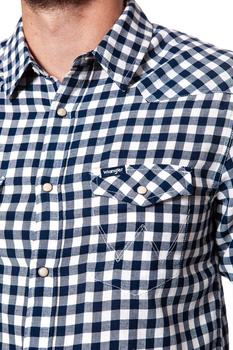 KOSZULA WRANGLER WESTERN SHIRT NAVY W5983SZ35 112129900