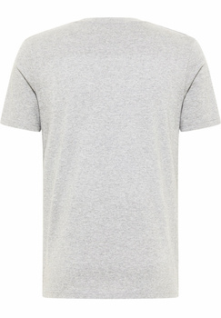 MUSTANG Style Alex C LOGO Tee MĘSKI T-SHIRT KOSZULKA Mid Grey Melange 1013221 4140