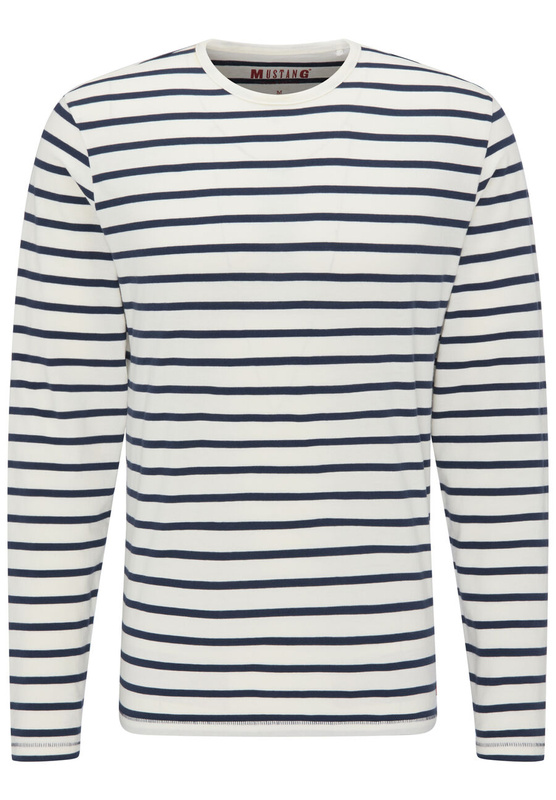 MUSTANG Striped MĘSKA KOSZULKA Z DŁUGIM RĘKAWEM LONGSLEEVE W PASKI BIG STRIPE 1007309 11291
