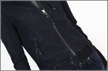 DAMSKA KURTKA JEANSOWA WRANGLER ADVANCED FLAT JACKET W440QC072      $    