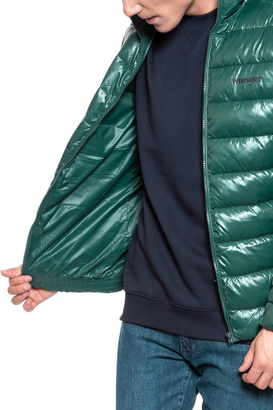 KURTKA ZIMOWA WRANGLER PUFFER JACKET PINE W4A0XTG01 112129061