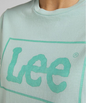 LEE REGULAR GRAPHIC TEE DAMSKI T-SHIRT KOSZULKA SEA GREEN L44PUZUL 112145174