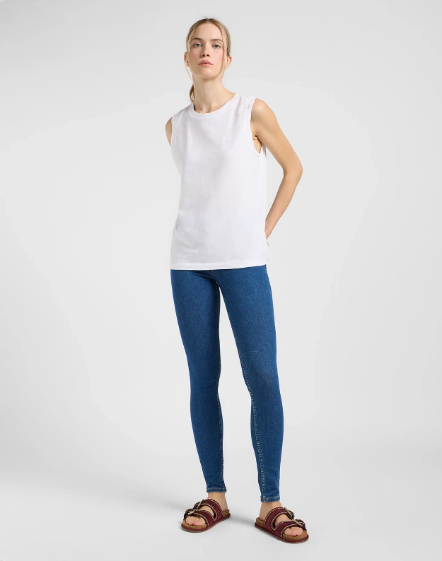 DAMSKIE SPODNIE LEE SCARLETT HIGH CLEAN RILEY 112363594