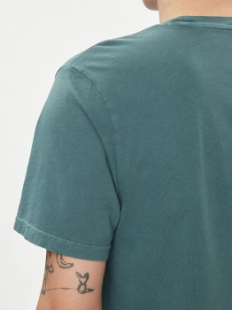 LEE TEE MEDIUM WOBBLY MĘSKA KOSZULKA T-SHIRT EVERGREEN 112349081 LL04017019