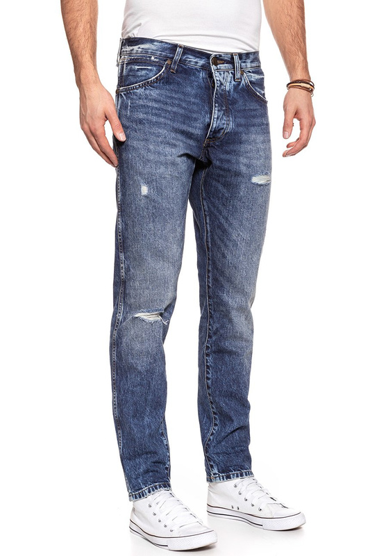 SPODNIE MĘSKIE WRANGLER SLIDER ONCE UPON A BLU W18RGW195 112127370
