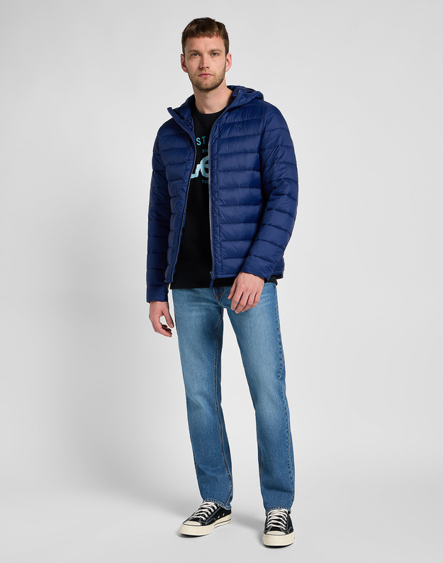 LEE MĘSKA KURTKA ZIMOWA LEE PUFFER JACKET TRUE NAVY 112355705