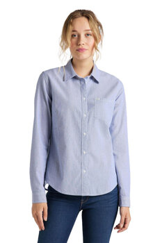 LEE REGULAR SHIRT DAMSKA KOSZULA REGULAR FIT WASHED BLUE L46AGCLR 112110711