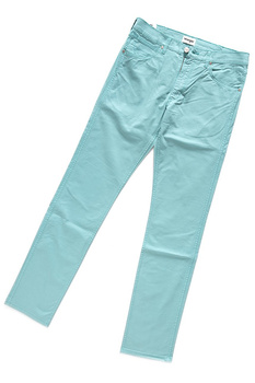 WRANGLER SPODNIE MĘSKIE GREENSBORO DUSTY TURQUISE W15QRU25T 112127057