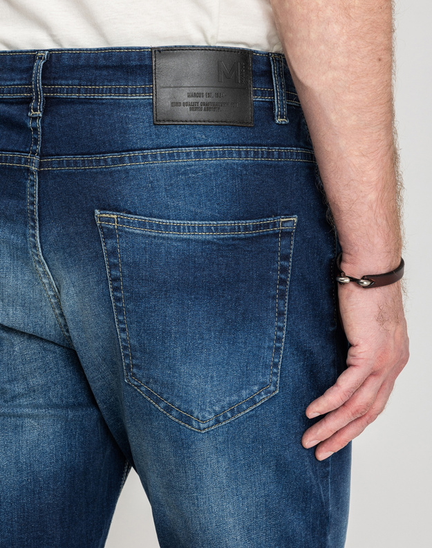 Męskie Spodnie Jeansowe Marcus Felix Jeans 2079 Blue Texas 14-200202