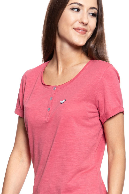 MUSTANG T SHIRT DAMSKI Alexia Henley Slate Rose 1009447 8271