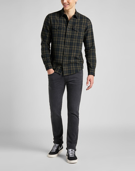 LEE REGULAR SHIRT OLIVE GREEN L69HCANX 112140626