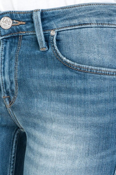 LEE SCARLETT CROPPED DAMSKIE SPODNIE JEANSOWE DŻINS JEANSY BROOKLYN RETRO L30CKJMP