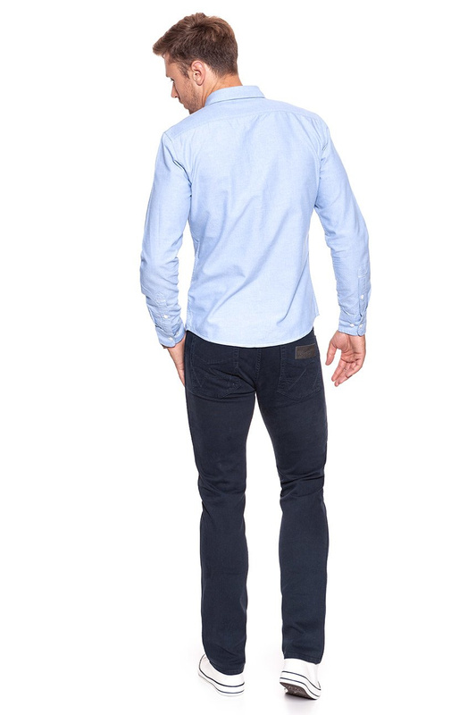 LEE SLIM BUTTON DOWN WORKWEAR BLUE L66VITSF