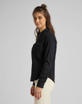 LEE REGULAR WESTERN SHIRT DAMSKA KOSZULA JEANSOWA JEANS BLACK L45SZH01 112110492