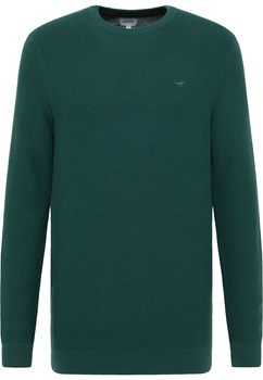 MUSTANG EMIL C CREW MĘSKI SWETER ELEGANCKA JUNE BUG 1014435 6485