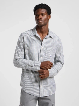 MESKA KOSZULA LEE WORKWEAR SHIRT 2.0 ECRU 112364149