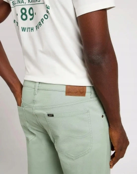 MESKIE SPODNIE LEE DAREN ZIP FLY INTUITION GREY 112349218