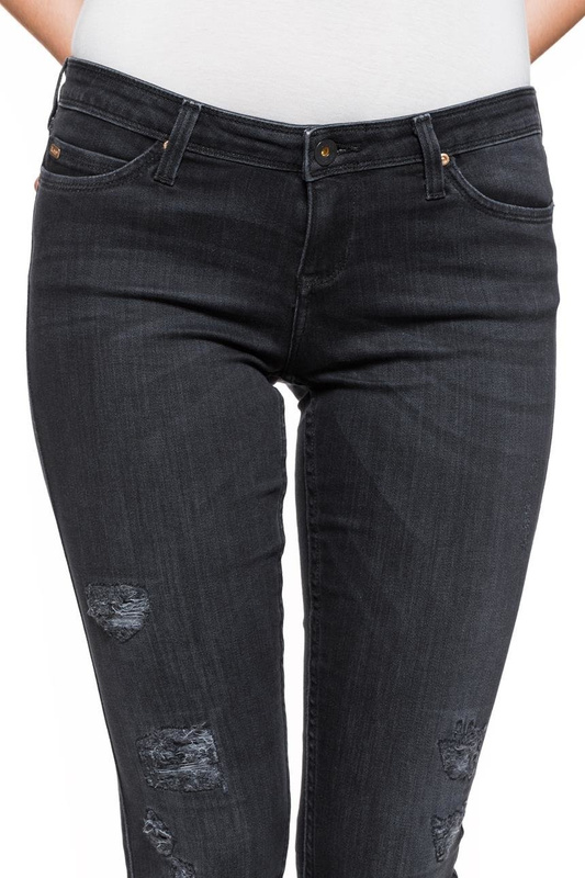 SPODNIE DAMSKIE LEE TOXEY OLD BLACK L527GZRM
