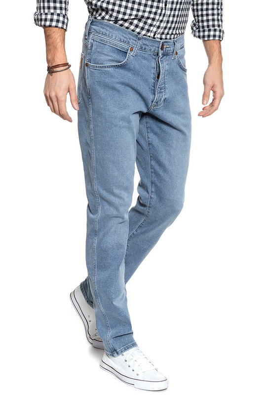 WRANGLER SPODNIE MĘSKIE SLIDER BLUE STONES W18RKP34F 112127374