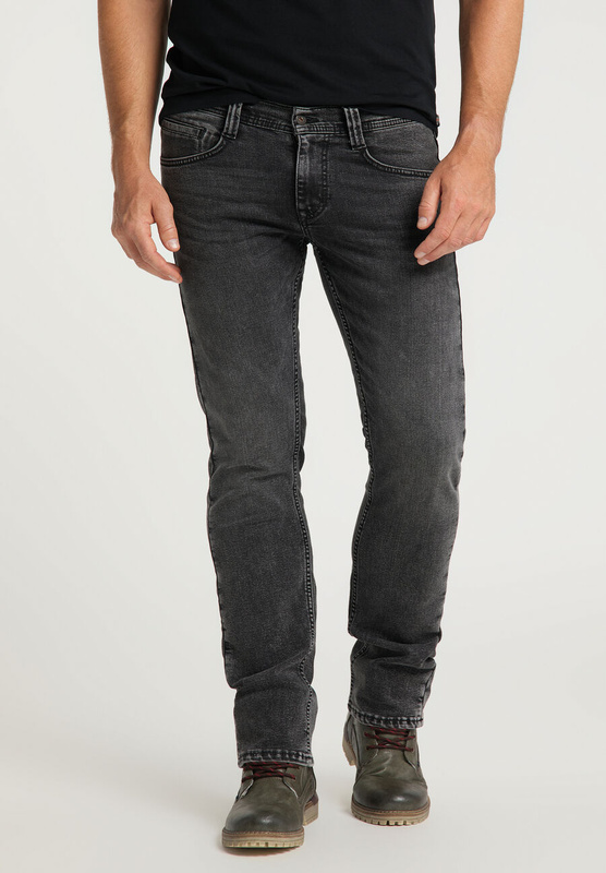 SPODNIE MĘSKIE MUSTANG OREGON STRAIGHT DENIM BLACK 1009999 4000 544