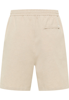 Męskie Szorty Mustang Style Linen Jogger Shorts Whisper White 1015146 2013