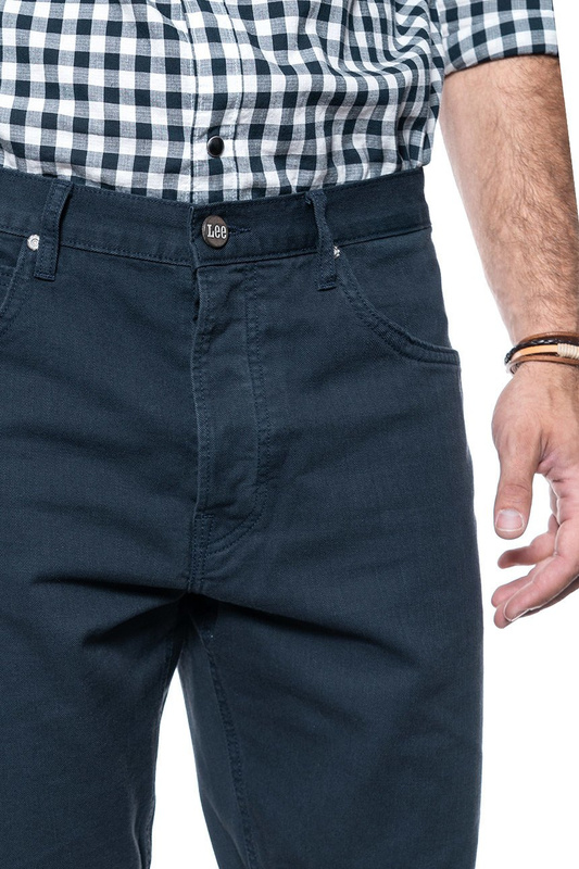 LEE 5 POCKET SHORT MĘSKIE SPODENKI JEANSOWE JEANSY SKY CAPTAIN L73ESB62 112120502
