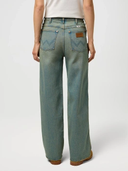 DAMSKIE SPODNIE WRANGLER LOOSE STRAIGHT SILVER LAKE 112371183