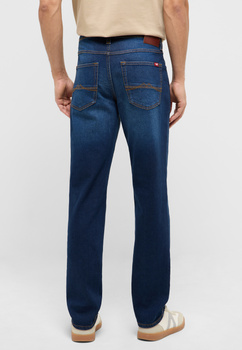 Męskie Spodnie jeansowe Mustang Style Washington Straight Denim Blue 1017439 5000 802
