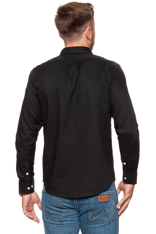 LEE BUTTON DOWN PITCH BLACK L880ZLEM 112123540