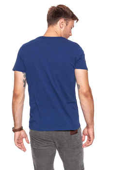 KOSZULKA WRANGLER S/S EMO GRAPHIC TEE TWILIGHT BLUE W7A61FK1F