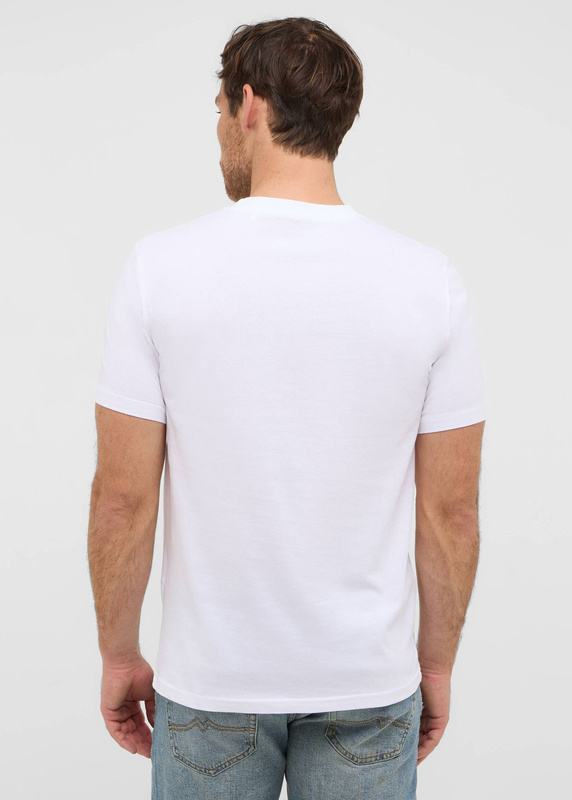 Męski T-Shirt Mustang Style Austin Bright White 1016858 2007