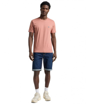 MESKA KOSZULKA LEE SS PATCH LOGO TEE SEPIA 112364539