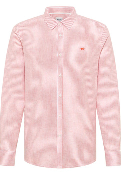 Męska Koszula Mustang Style Rawlins Red Fine Stripe 1016472 12735