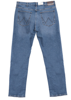 WRANGLER ARIZONA SMOKIN' BLUE MĘSKIE SPODNIE JEANSOWE JEANSY W12OHN27U 112141141