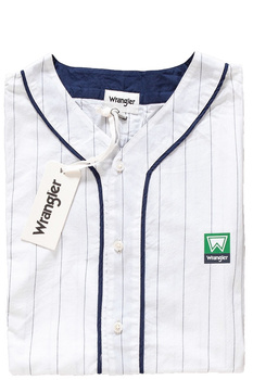 WRANGLER T SHIRT SS BASEBALL SHIRT PEACOAT BLUE W5998BU49 112129916