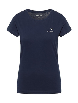 Damski T-Shirt Mustang Style Loa Navy Blazer 1016509 5324