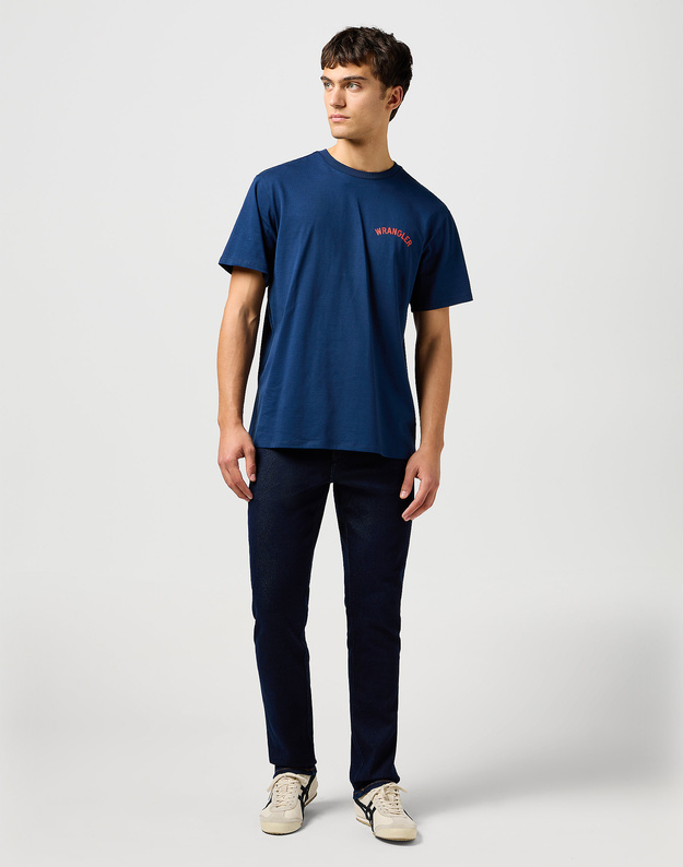 MESKIE SPODNIE WRANGLER TEXAS SLIM MOONLIGHT RINSE 112362474