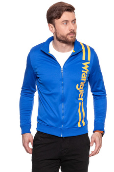 BLUZA WRANGLER MĘSKA B&Y ZIP SWEAT NAUTICAL BLUE W6558DZV2 112130569