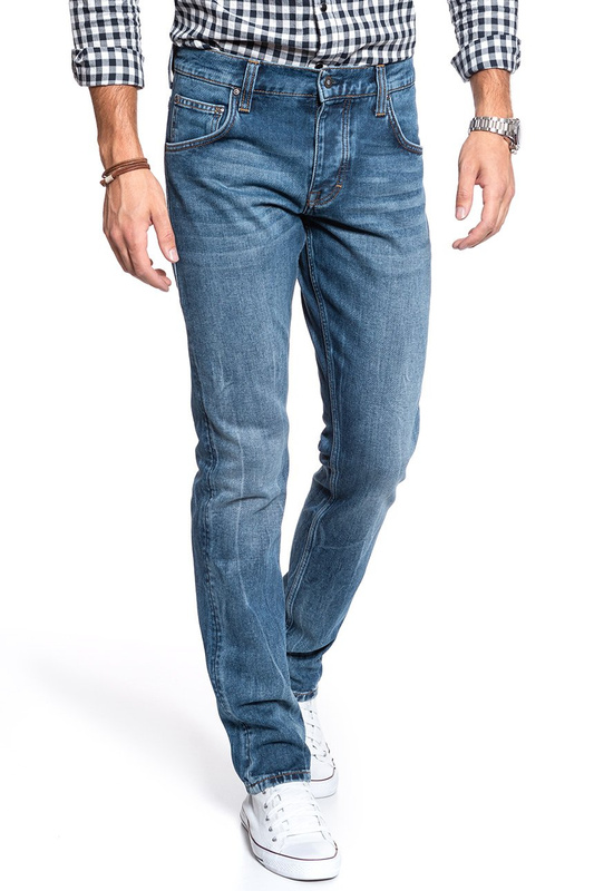 SPODNIE MĘSKIE MUSTANG Chicago Tapered DENIM BLUE 1008742 5000 803