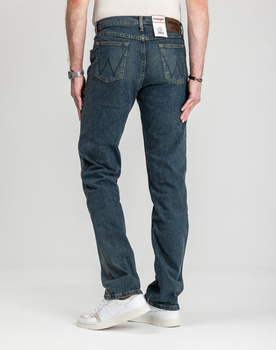 Męskie Spodnie Jeansowe Wrangler Regular Fit River 112352955