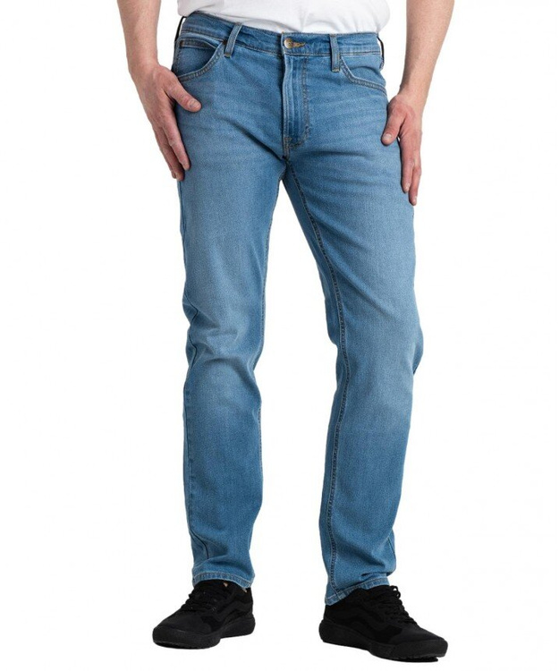 LEE DAREN ZIP FLY MĘSKIE SPODNIE JEANSOWE JEANSY FRESH MID WORN IN L707SQC50 112328807
