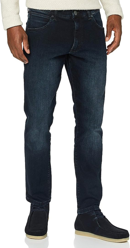 WRANGLER LARSTON MĘSKIE SPODNIE JEANSOWE JEANSY SMOKEY NIGHT W18SLR404 112127542
