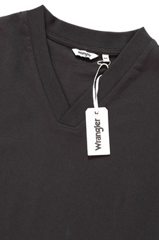 WRANGLER CROP V TEE FADED BLACK W7008GFV6 112130869